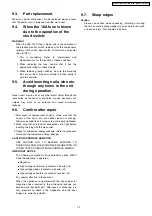 Preview for 40 page of Panasonic NN-K584SF Service Manual