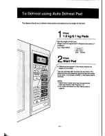 Предварительный просмотр 12 страницы Panasonic NN-K652 Operation Manual