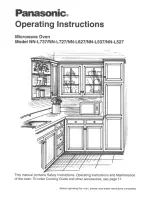 Preview for 1 page of Panasonic NN-L527 Operating Instructions Manual