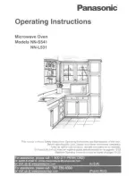 Panasonic NN-L531WF Operating Instructions Manual preview