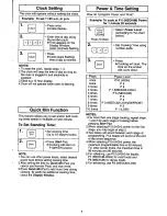 Preview for 9 page of Panasonic NN-L531WF Operating Instructions Manual