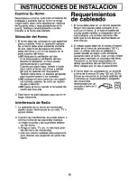 Preview for 24 page of Panasonic NN-L531WF Operating Instructions Manual