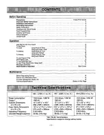 Preview for 3 page of Panasonic NN-L538 Operating Instructions Manual