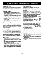 Preview for 5 page of Panasonic NN-L538 Operating Instructions Manual