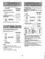 Preview for 10 page of Panasonic NN-L639 Operating Instructions Manual