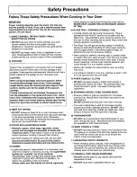 Preview for 6 page of Panasonic NN-L731 Operating Instructions Manual