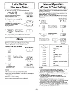 Preview for 10 page of Panasonic NN-L731 Operating Instructions Manual