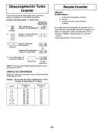 Preview for 34 page of Panasonic NN-L731 Operating Instructions Manual