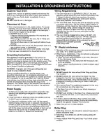 Preview for 5 page of Panasonic NN-L731WF Operating Instructions Manual