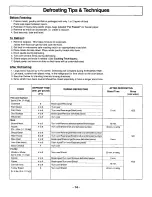 Preview for 16 page of Panasonic NN-L731WF Operating Instructions Manual