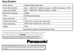 Preview for 6 page of Panasonic NN-L750WB Service Manual