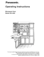 Panasonic NN-L829 Operating Instructions Manual preview