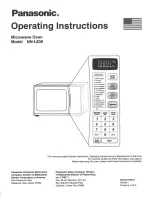 Panasonic NN-L839 Operating Instructions Manual preview