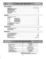 Preview for 3 page of Panasonic NN-L839 Operating Instructions Manual