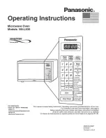 Panasonic NN-L930 Operating Instructions Manual preview