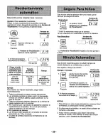 Предварительный просмотр 31 страницы Panasonic NN-L930 Operating Instructions Manual