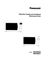 Preview for 1 page of Panasonic NN-MX21 Operation Manual And Cookbook