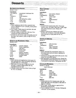 Preview for 32 page of Panasonic NN-MX21 Operation Manual And Cookbook