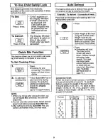 Preview for 11 page of Panasonic NN-MX25 Operating Instructions Manual