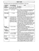 Preview for 15 page of Panasonic NN-MX25 Operating Instructions Manual