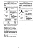 Preview for 14 page of Panasonic NN-MX25WF Operating Instructions Manual