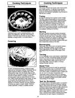 Preview for 19 page of Panasonic NN-MX25WF Operating Instructions Manual