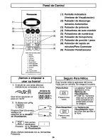 Preview for 28 page of Panasonic NN-MX25WF Operating Instructions Manual