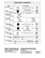 Preview for 32 page of Panasonic NN-MX25WF Operating Instructions Manual