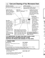 Preview for 24 page of Panasonic NN-MX26 Operating Instructions Manual