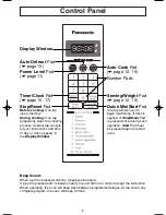 Preview for 11 page of Panasonic NN-MX26BF Operating Instructions Manual