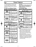 Preview for 19 page of Panasonic NN-MX26BF Operating Instructions Manual