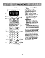 Preview for 9 page of Panasonic NN-N588 Operating Instructions Manual