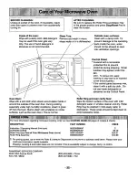 Preview for 37 page of Panasonic NN-N698 Operating Instructions Manual