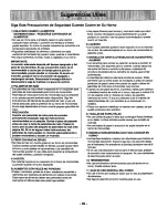 Preview for 42 page of Panasonic NN-N698 Operating Instructions Manual