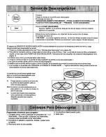 Preview for 46 page of Panasonic NN-N698 Operating Instructions Manual