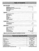 Preview for 3 page of Panasonic NN-N740 Quick Setup Manual