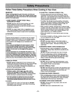 Preview for 6 page of Panasonic NN-N740 Quick Setup Manual