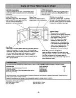 Preview for 8 page of Panasonic NN-N740 Quick Setup Manual