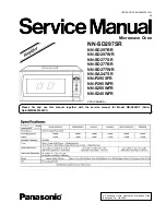 Panasonic NN-P295SFR Service Manual preview