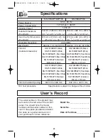 Preview for 31 page of Panasonic NN-P794 series Operating Instructions Manual