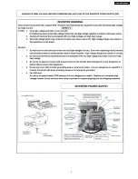 Preview for 3 page of Panasonic NN-P795 Service Manual