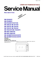 Panasonic NN-P994BFR Service Manual preview