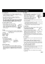 Предварительный просмотр 5 страницы Panasonic NN-Q523 Operating Instructions Manual