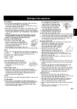 Предварительный просмотр 24 страницы Panasonic NN-Q523 Operating Instructions Manual