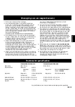 Preview for 60 page of Panasonic NN-Q543 Operating Instructions Manual