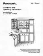 Panasonic NN-R687 Operating Instruction And Cook Book preview