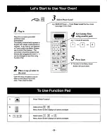 Предварительный просмотр 10 страницы Panasonic NN-R687 Operating Instruction And Cook Book