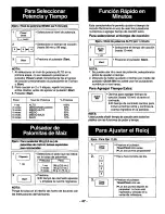 Предварительный просмотр 49 страницы Panasonic NN-R687 Operating Instruction And Cook Book