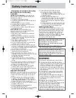 Предварительный просмотр 4 страницы Panasonic NN-S215 Operation Manual And Cookbook