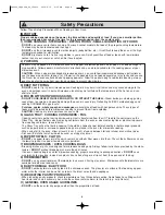 Preview for 8 page of Panasonic NN-S245 Operation Manual